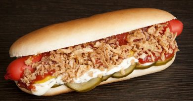 Klassischer dänischer Hot Dog